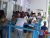 Calon penumpang Kapal ferry di pelabuhan penyebrangan kolaka saat mengantri untuk membeli tiket. FOTO : ASDAR LANTORO