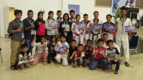 Berkat Kapolres Baubau Wolio Taekwondo Club Boyong 14 Medali
