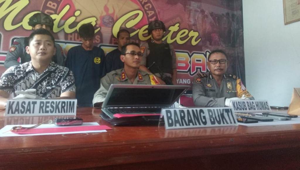 Polres Baubau Tangkap Empat Pemuda Pelaku Pencurian
