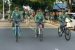 Lomba sepeda yang di gelar Polres kota langsa dalam rangka HUT^ Bayangkara ke 71 tahun 2017. FOTO : ROBY SINAGA