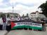 Ribuan elemen umat Islam jamaah Forum Ukhuwah Islamiyah (FUI) Daerah Istimewa Yogyakarta (DIY) menggelar Longmarch aksi bela Palestina dan Masjid Al-Aqsa di kawasan Malioboro. FOTO : NADHIR ATTAMIMI