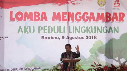 Menanam Pesan Cinta Lingkungan Bagi Anak Kota Baubau