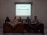 Rektor Universitas Kristen Duta Wacana (UKDW) Yogyakarta beserta jajarannya saat menggelar Jumpa Pers terkait karamnya Kapal yang mengangkut Mahasiswa dan Dosen KKN di Teluk Rinca. FOTO : NADHIR ATTAMIMI