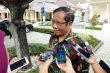 Prof. Dr. Mohammad Mahfud, M.D., saat ditemui awak media beberapa waktu lalu di Gedung Kepatihan DI Yogyakarta FOTO : NADHIR ATTAMIMI
