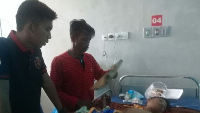KBBA Konda Bantu Anak Korban Kecelakan Kerja