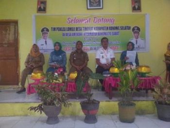 Amokuni Wakili Ranbar di lomba Desa Tingkat Kabupaten