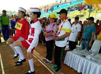 Bupati Konsel Resmi Buka Agenda Tahunan Porseni