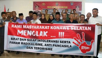 Gelar FGD, Pemda dan Polres Konsel Kompak Tangkal Faham Radikalisme