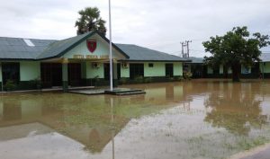 Makodim 1416 Muna Banjir, Apel Pagi Dibatalkan