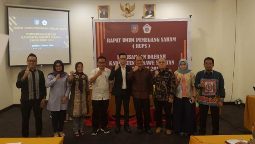 RUPS Perusda Konsel, Bupati Terima Laporan Pertanggungjawaban Direksi