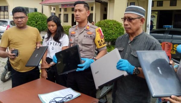 Oknum Mahasiswi di Kendari Gelapkan 10 Unit Motor dan Laptop