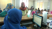 Pelayanan perekaman E-KTP di kantor Duklcapil kabupaten Jepara masih terus berlangsung meski belum ada Blangko dari Kemendagri. FOTO : DEDY SETYAWAN