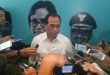 Menteri Perhubungan Budi Karya Sumadi saat di wawancara sejumlah awak media terkait adanya OTT di jajarannya. FOTO : MADHIR ATTAMIMI