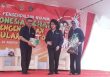 Menteri Kesehatan RI, Nila Djuwita F. Moeloek, dalam lawatannya ke Yogyakarta untuk memperingati Hari Anti Nyamuk (HAN) menekankan kepada masyarakat untuk selalu menjaga lingkungan sekitar mulai dari usia dini. FOTO : NADHIR ATTAMIMI