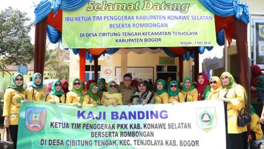 Kaji Banding di Bogor, TP PKK Konsel Belajar Ketahanan Pangan dan Gizi