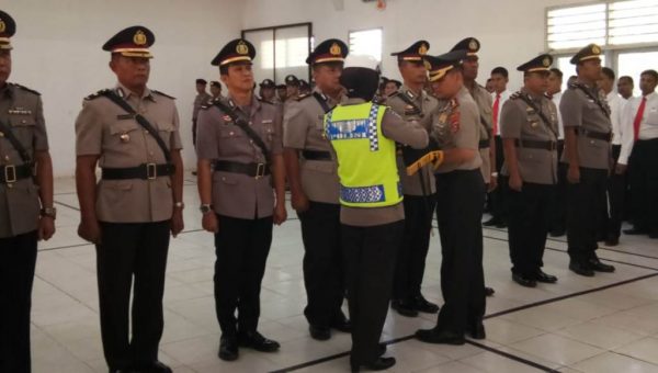 Empat Perwira Polres Konsel Berganti﻿