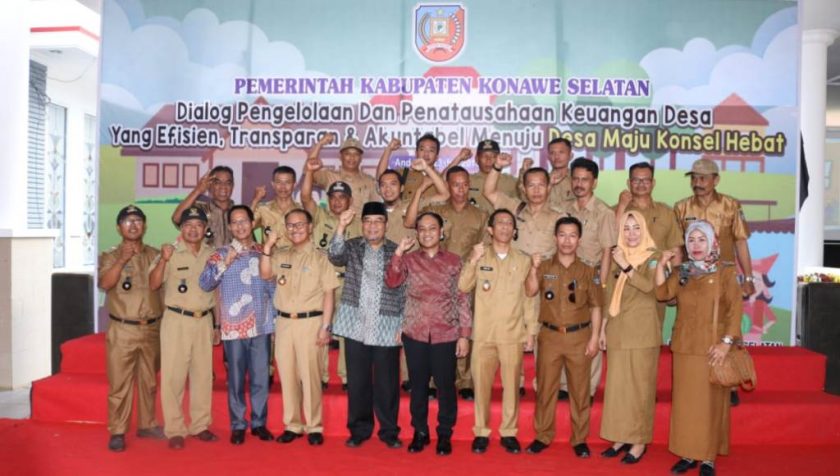 Desa se Konsel Dialog Bersama BPK dan DPR RI Tentang Keuangan Desa