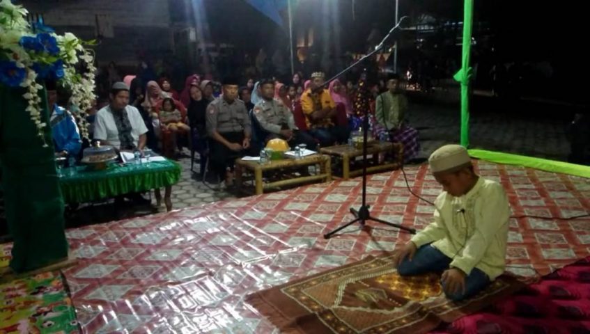 MIRa Peringati Nuzul Quran, Polsek Kulbar Gelar Aneka Lomba Religi Tingkat Pelajar