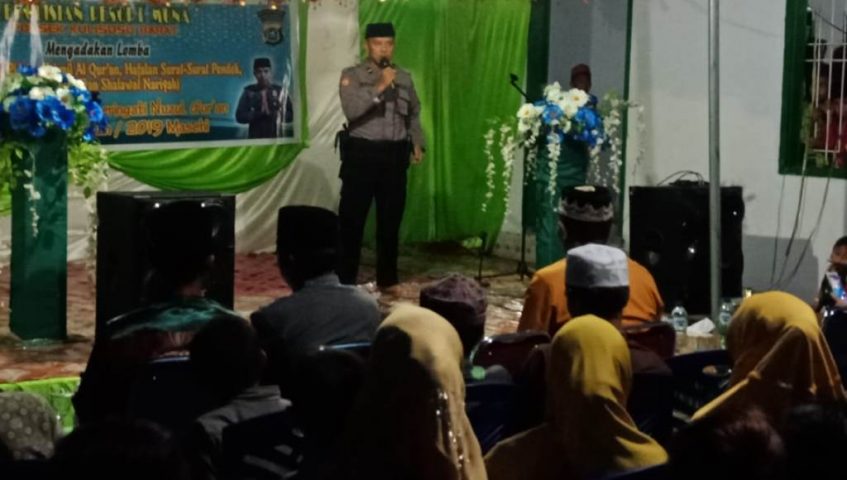 Peringati Nuzul Quran, Polsek Kulbar Gelar Aneka Lomba Religi Tingkat Pelajar﻿