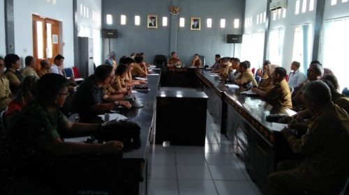 Pemda Butur Gelar Rapat Pemantapan Penyambutan Mentan