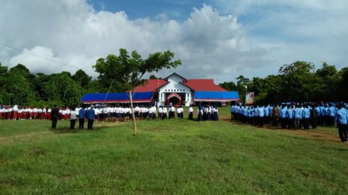 Sepi Peringatan Hardiknas di Buranga Tampak Amburadul