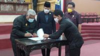 Gubernur dan DPRD Sultra Tetapkan APBD 2021