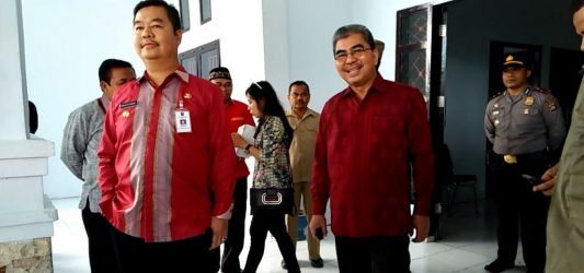 Pj Gubernur Sultra Inspeksi Mendadak Kontor Bupati di Buranga