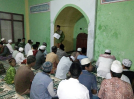 WCNU Canangkan Sadar NU di Bulan Ramadhan saat menggelar kegiatan di salah satu Masjid. FOTO : ASL