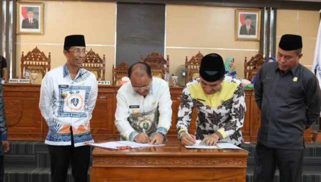 Pemda Bersama DPRD Konsel Sepakati KUA-PPAS Perubahan TA 2018