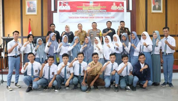 Jelang Pemilu 2019, Pemda Konsel Gandeng Pemilih Pemula﻿