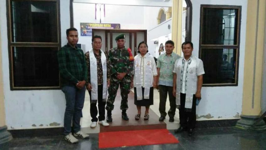 Kodim Kendari Kerahkan Babinsa Amankan Gereja dan Obyek Vital