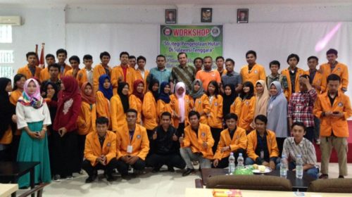 Workshop, FHIL UHO Cari Solusi Tanggap Kerusakan Hutan di Sultra