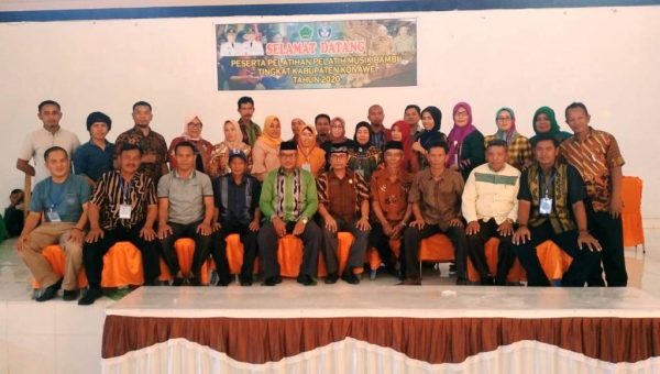Jaga Kelestarian, Dikbud Konawe Gelar Pelatihan Pelatih Musik Bambu