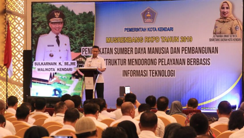 Wali Kota Kendari Buka Musrenbang