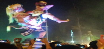 Ratusan Ogoh-Ogoh Ramaikan Hari Raya Nyepi 2018 di Kota Denpasar