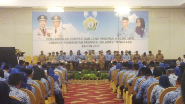 Gubernur Sultra Harapkan ASN Tingkatkan Kinerja