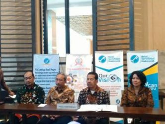 Lembaga Sandi Negara (Lemsaneg) Yogyakarta menggelar kegiatan Forum Badan Koordinasi Hubungan Masyarakat (Bakohumas), Yogyakarta. FOTO : NADHIR