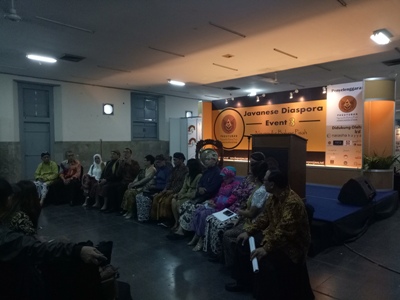 gelaran Javanese Diaspora Event ke III telah dibuka di Museum Vredeburg Yogyakarta. FOTO : NADHIR