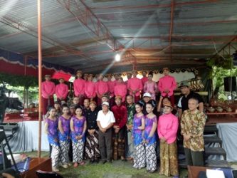 Pagelaran seni Budaya yang di gelar oleh Universitas Negeri Yogyakarta. FOTO : NADHIR