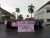 Massa yang tergabung dalam Aktivis Nusantara Dompet Dhuafa melakukan aksi longmarch dari Bundaran UGM. FOTO : NADHIR