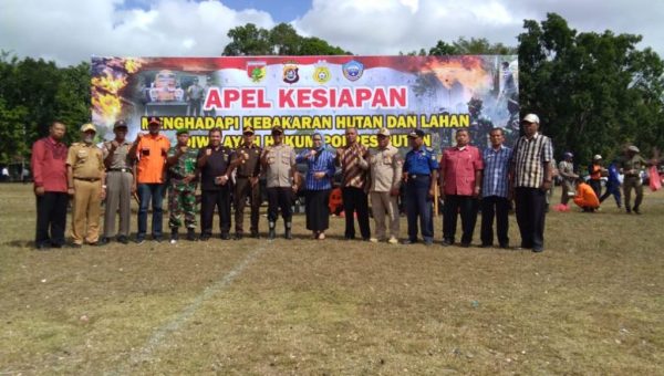 Polres Buton Siap Hadapi Kebakaran Hutan dan Lahan