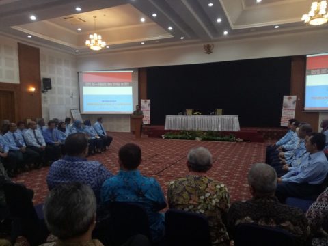Gubernur DIY Sri Sultan Hamengkubuwono X saat memberikan sambutan di acara Workshop KPK bersama Pemda DIY, yang bertempat di Hotel Inna Garuda Malioboro. FOTO : NADHIR ATTAMIMI