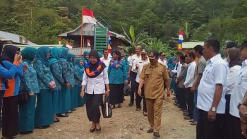 Desa Anggolosi Dinilai Tim Lomba Desa Tingkat Kabupaten