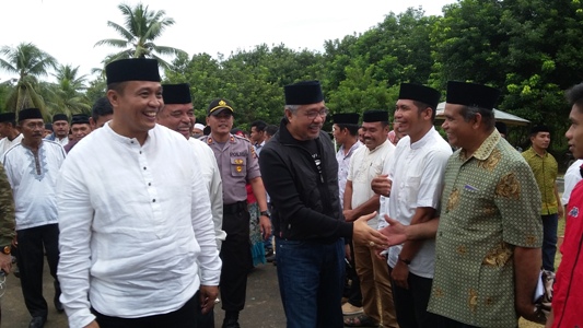 Gubernur Nur Alam &nbsp;Safari Ramadhan di Muna Barat