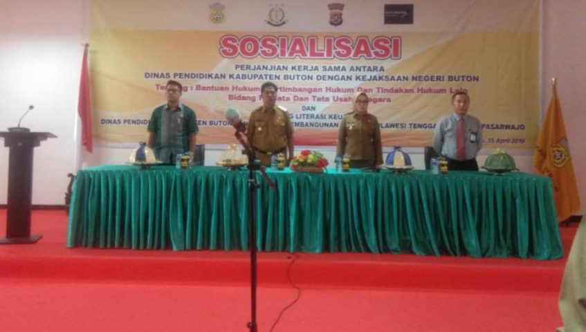 Launching Literisasi Keuangan Dispen Buton﻿