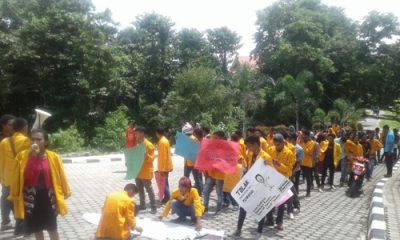 Memperingati Hardiknas FM UHO Gelar Aksi