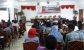 ketua OJK Sultra Widodo saat memberikan sosialisasi terkait keberadaan OJK di Sultra di Kabupaten Muna. FOTO : LA ODE AWALUDDIN