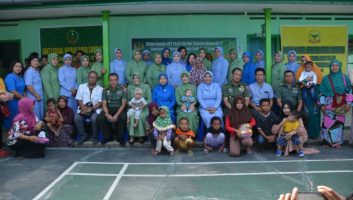 Dihari Persit KCK  Ke-72 & Dharma Pertiwi Ke-54 Gelar Operasi Bibir Sumbing Gratis
