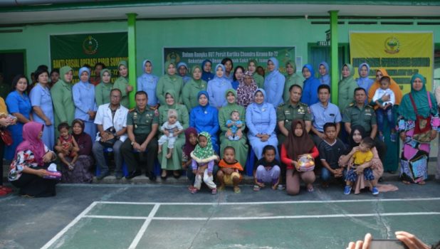 Dihari Persit KCK  Ke-72 & Dharma Pertiwi Ke-54 Gelar Operasi Bibir Sumbing Gratis