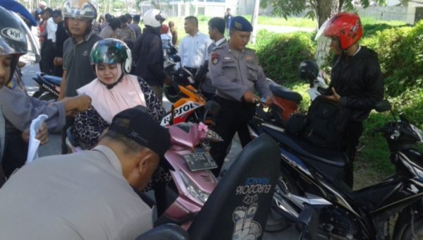 Jelang Pilkada, Polda Sultra Rutin Gelar Razia